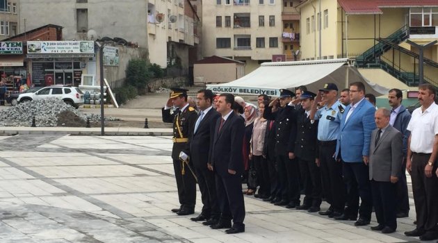 GÖLKÖYDE 30 Ağustos Zafer Bayram'ı Kutlandı