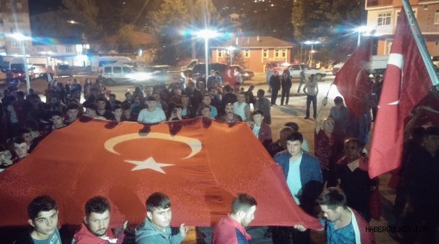 Gölköy'de Teröre Lanet Mitingi Yapıldı