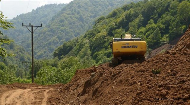 Karadeniz'in doğasını katledecek 'Yeşil Yol' çalışmaları yeniden başladı