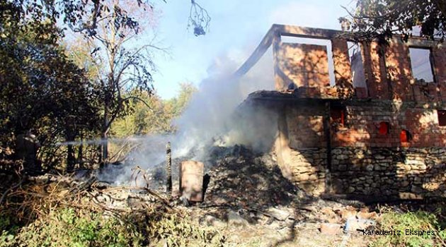 Kastamonu'da yangın