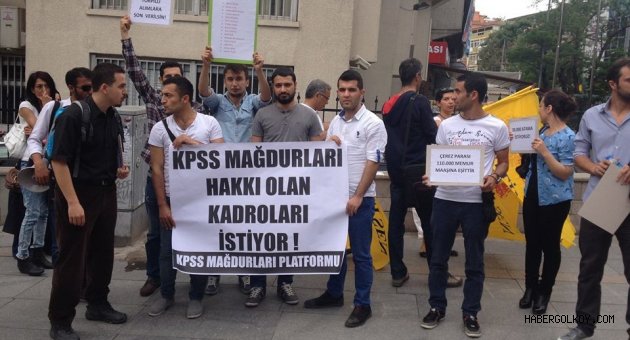 KPSS mağdurları eyleme hazırlanıyor