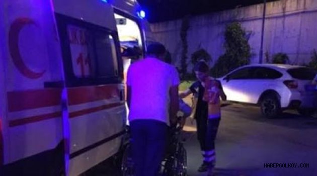 Mesudiye İlçemizde öğrenci servisi devrildi: 15 yaralı