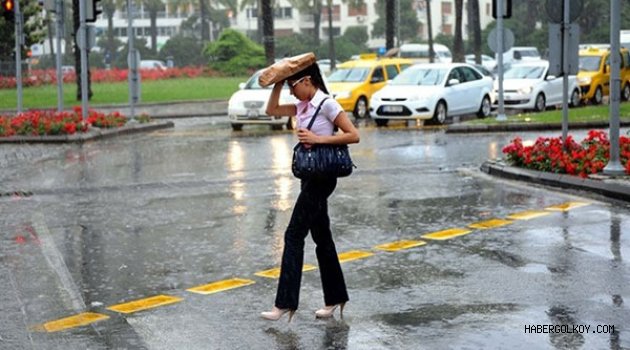 Meteoroloji'den yıldırım ve dolu uyarısı