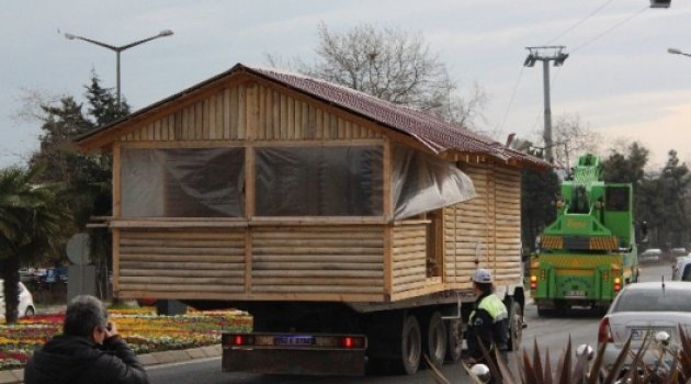 Ordu'da Yoldan Ev Geçti