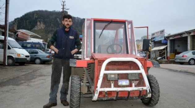 Ordu'lu Oto Tamircisi Erol Erek, 3 Günde Tek Kişilik Otomobil Yaptı