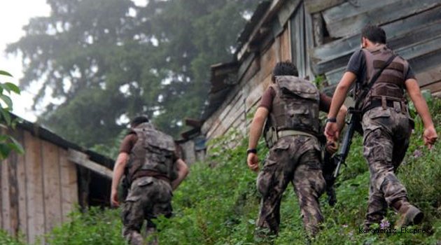 PKK'lı teröristler yayla evlerinden erzak çaldı