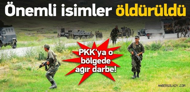 PKK'ya ağır darbe! Üst düzey yöneticiler öldürüldü