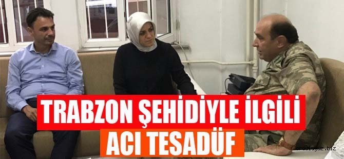 Şehitle ilgili acı tesadüfü AK Parti Milletvekili Köseoğlu duyurdu