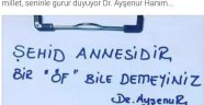 Hasta Dosyasına Not: Şehit Annesidir Bir “Öf” Bile Demeyiniz