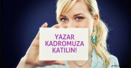 SİTEMİZE KÖŞE YAZARI OLMAK İSTER MİSİNİZ?