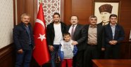 Hakan Çalhanoğlu Bayburt'ta