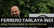 FERRERO TARLAYA İNDİ: AMAÇ FINDIKTA KALİTE VE VERİMİ ARTTIRMAK