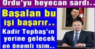 Kadir Topbaş’ın yerine Ordu’lu bir isim..