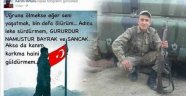 ŞEHİT KERİM ÖRTÜCÜ’NÜN TÜRKÜ SÖYLEDİĞİ VİDEO AĞLATTI