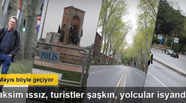 Taksim’de turistlere ‘bariyer’ engeli