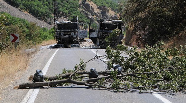 Tunceli-Erzincan karayolu 3 gündür kapalı