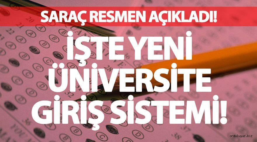 YÖK Başkanı açıkladı: İşte yeni üniversite sınav sistemi...